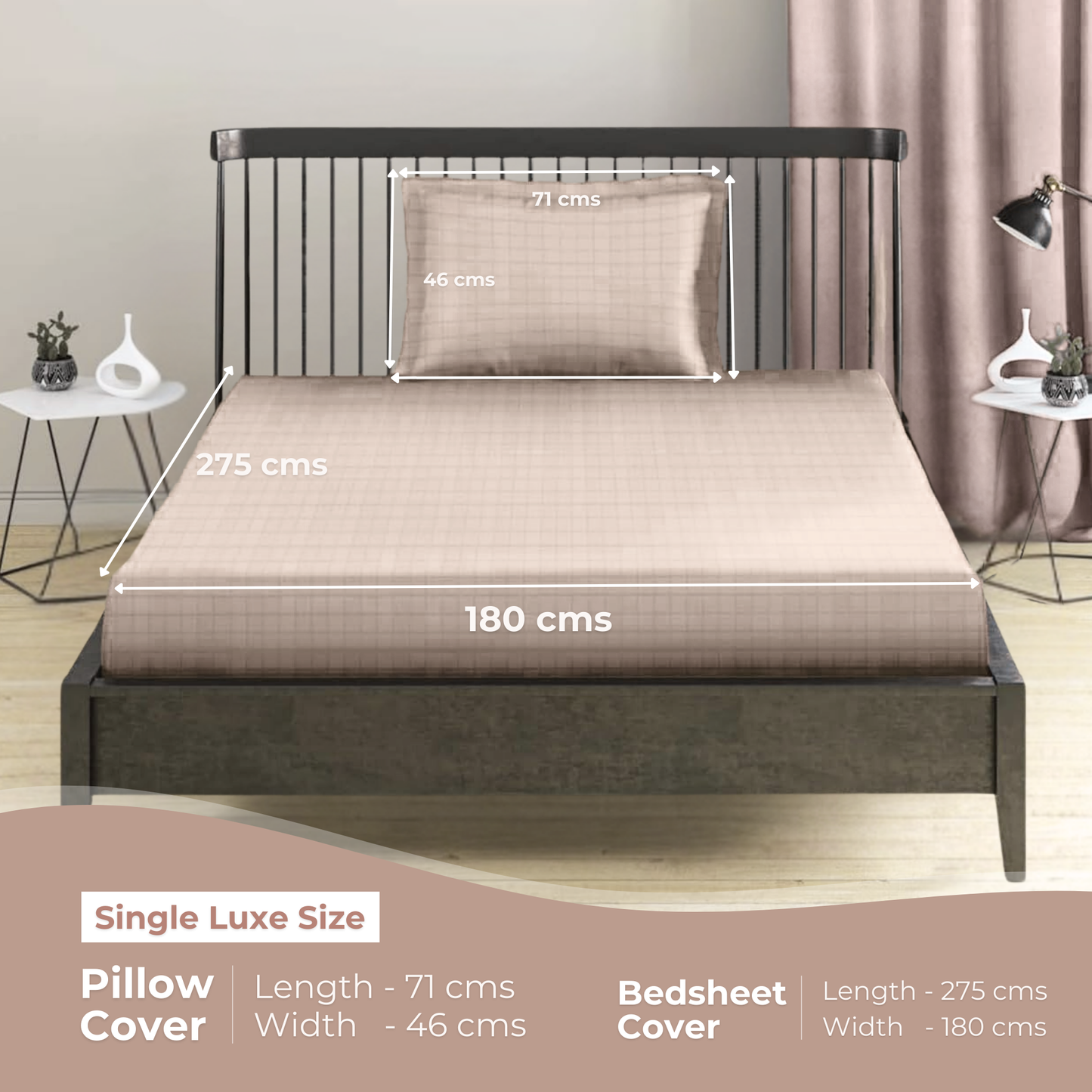Single Luxe - 275cmx180cm