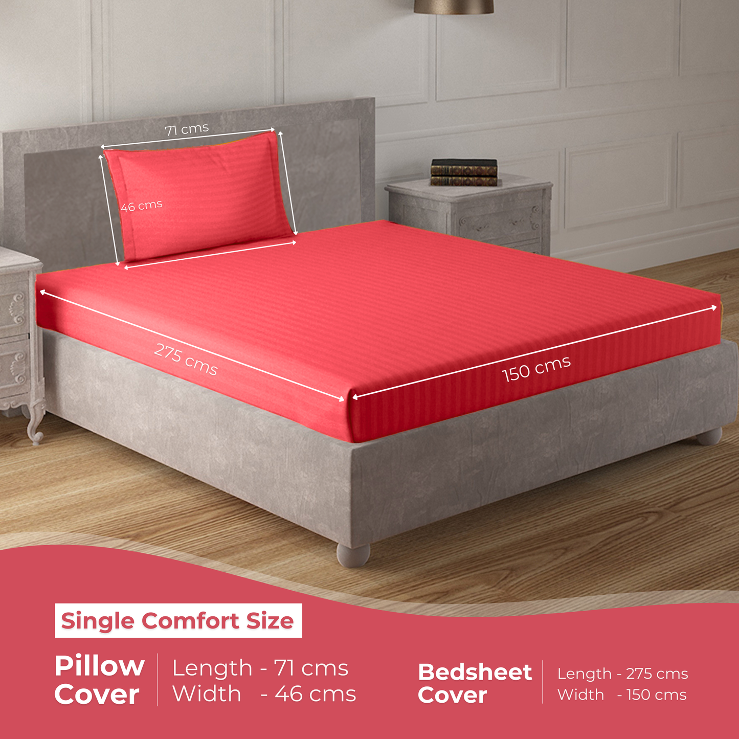 Single Comfort - 275cmx150cm