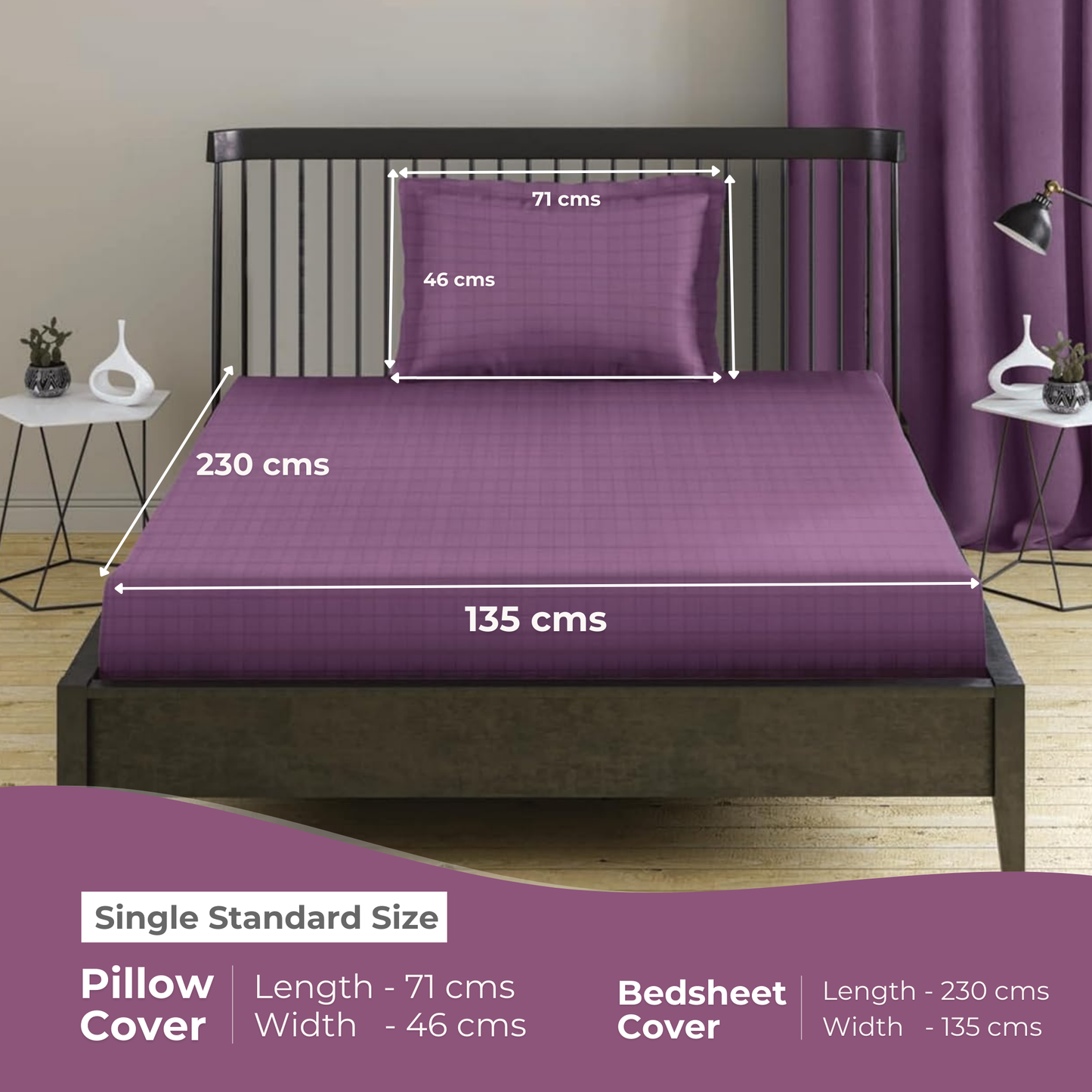 Single Standard - 230cmx135cm