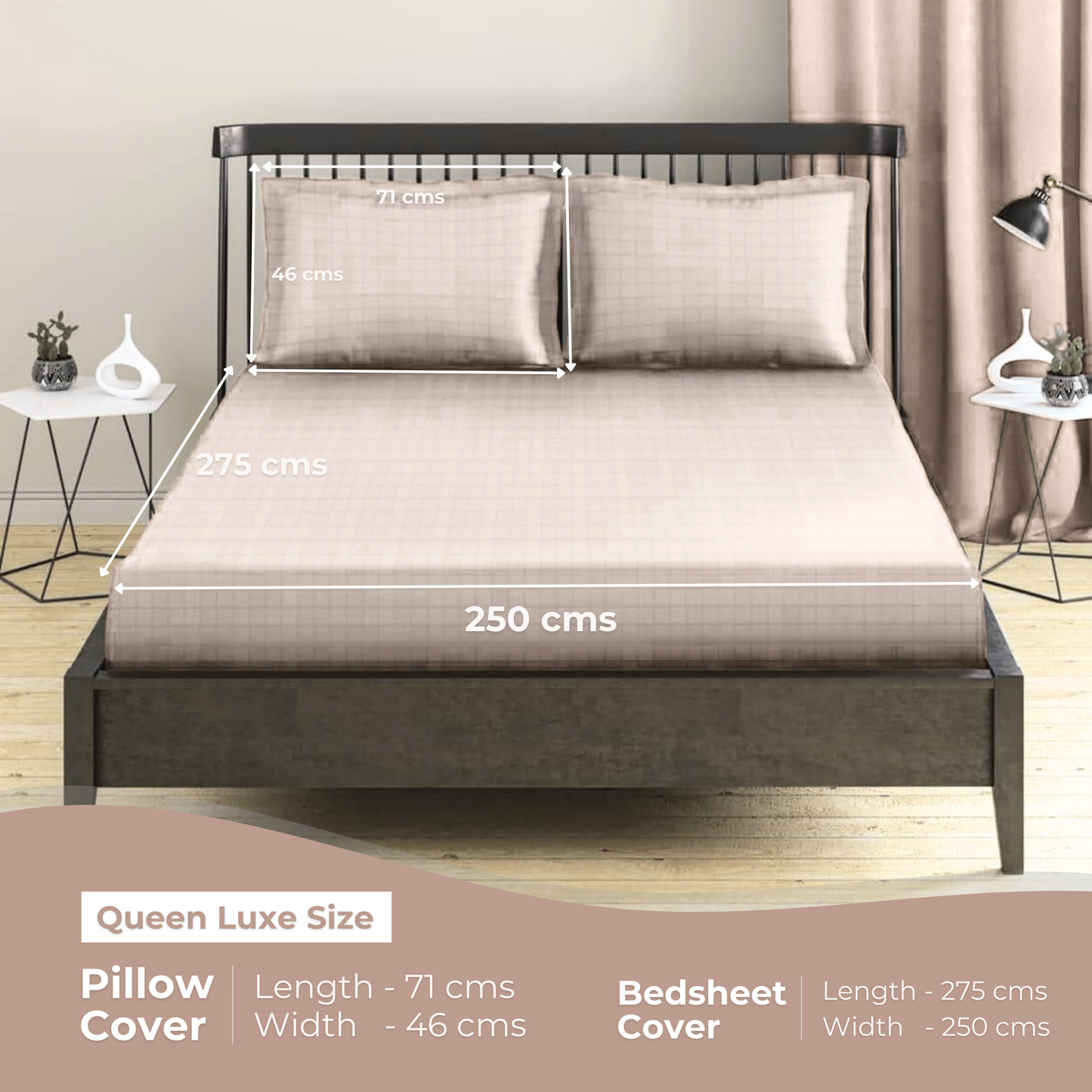 Queen Luxe - 275cmx250cm