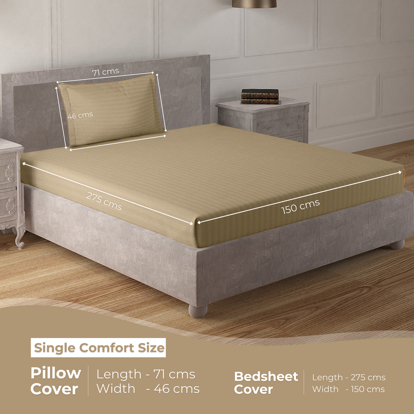 Single Comfort - 275cmx150cm