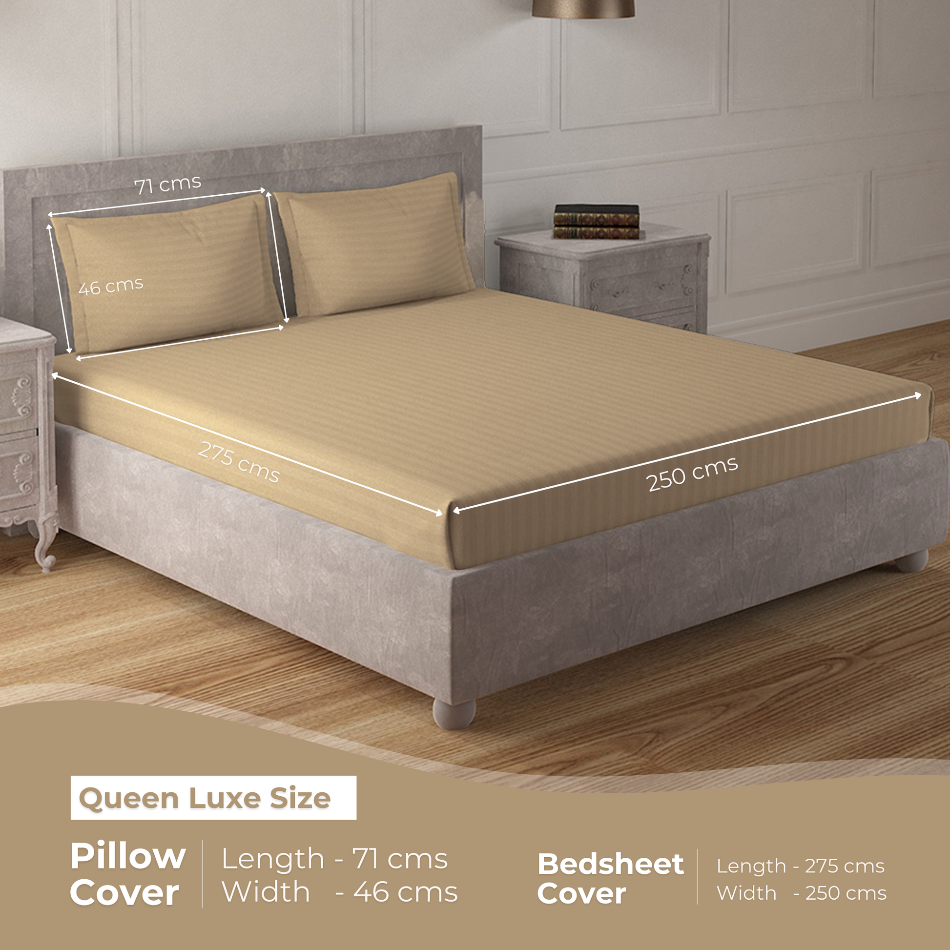 Queen Luxe - 275cmx250cm