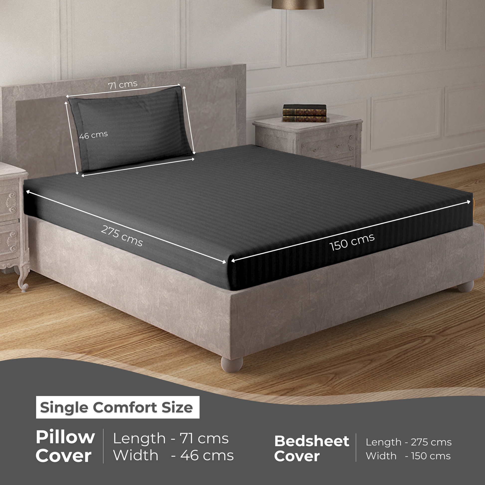 Single Comfort - 275cmx150cm