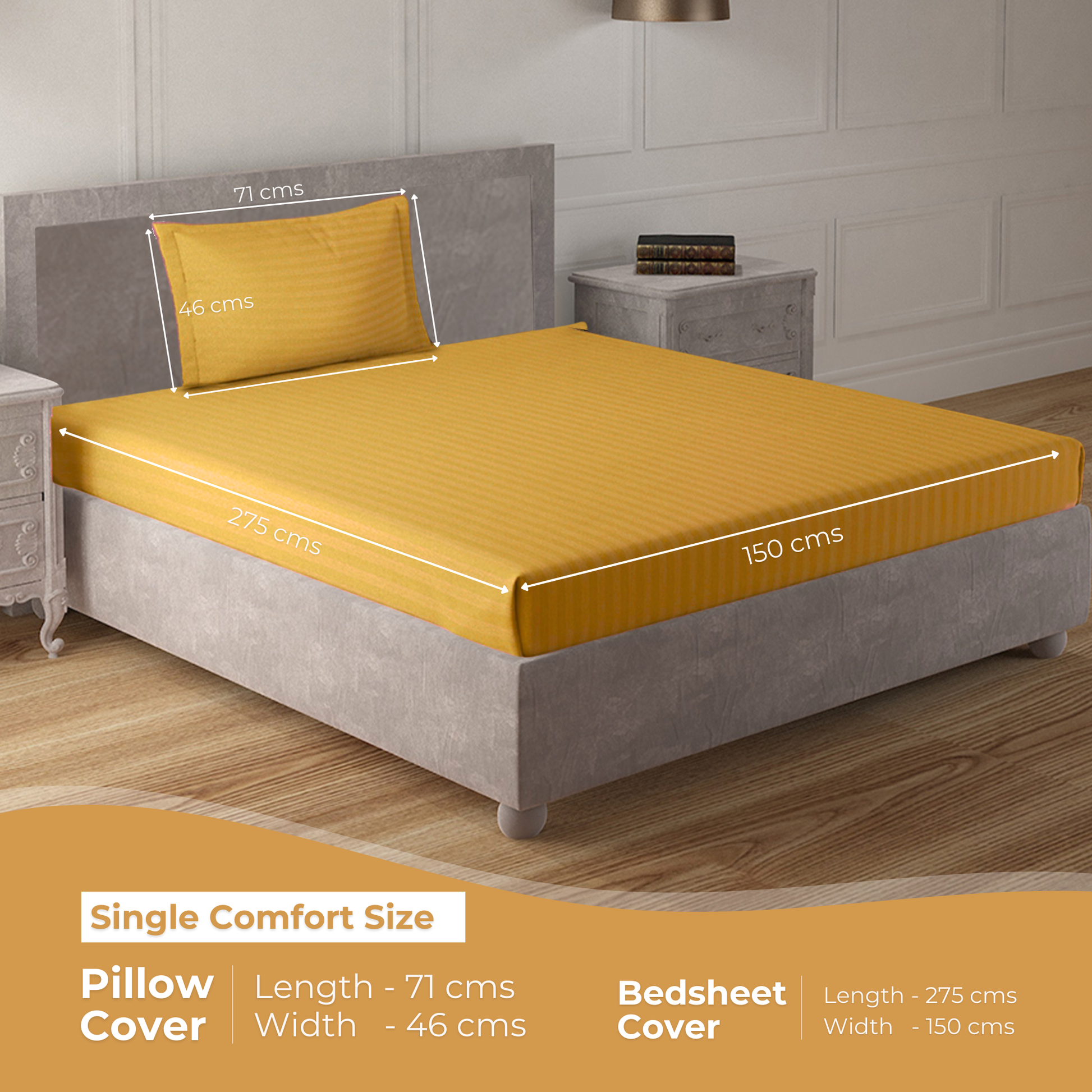 Single Comfort - 275cmx150cm