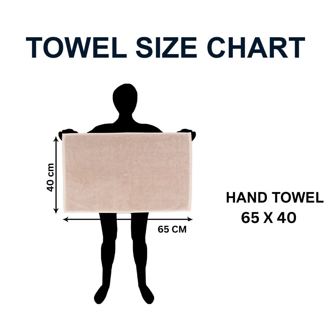 Pro Linen Hotel Plain 150G 100% Cotton Hand Towel | 550GSM