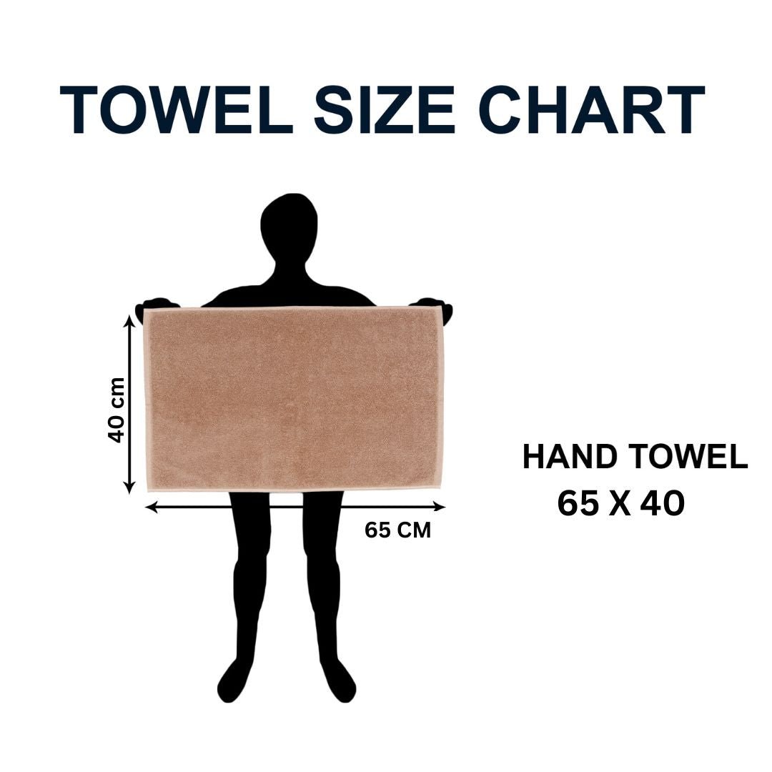 Pro Linen Hotel Plain 150G 100% Cotton Hand Towel | 550GSM