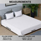 Pro Linen Imperial White 3Pc Bedding Set | 300TC Pure Cotton 1cm Satin Stripe