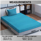 TTTTTT - Pro Linen Basic 2 Pc Single Bedding Set | 210TC Pure Cotton 1cm Satin Stripe | Aqua